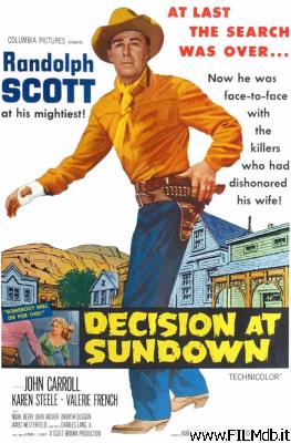 Poster of movie decision at sundown