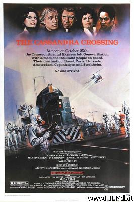 poster Locandina del film cassandra crossing