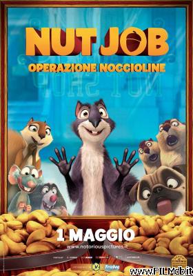 Affiche de film nut job - operazione noccioline