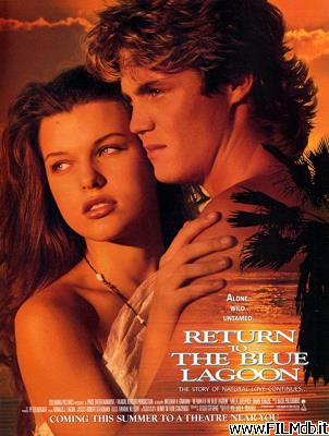 Poster of movie return to blue lagoon
