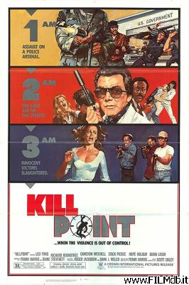 Cartel de la pelicula Killpoint - Difficile caso per il tenente Long