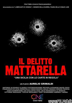 poster Affiche de film Il delitto Mattarella