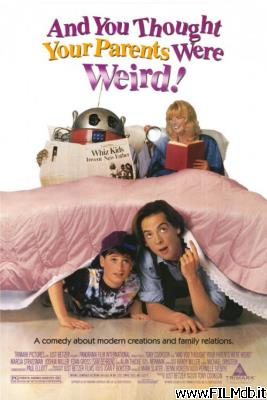 poster Cartel de la pelicula newman robot di famiglia