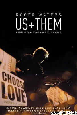 Affiche de film Roger Waters. Us + Them