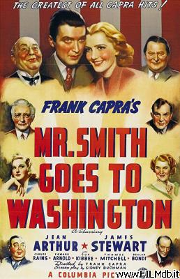 Cartel de la pelicula mister smith va a washington