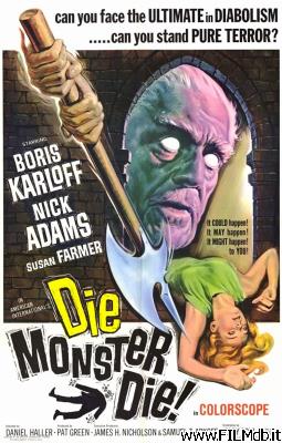 poster Locandina del film La morte dall'occhio di cristallo