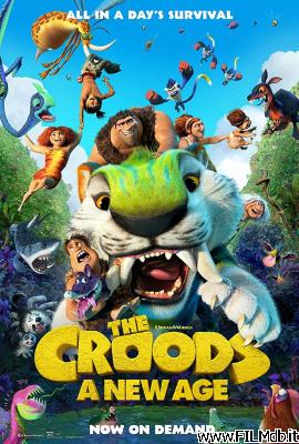 Affiche de film Les Croods 2: une nouvelle ère