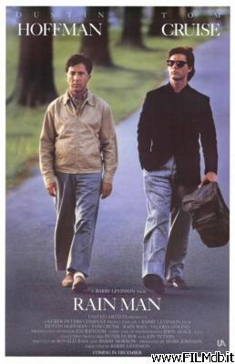poster Locandina del film l'uomo della pioggia