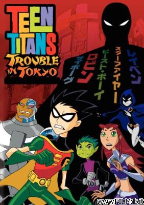 Cartel de la pelicula teen titans: trouble in tokyo [filmTV]