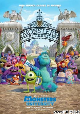 Poster of movie monsters university