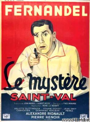 poster Affiche de film Le Mystère Saint-Val