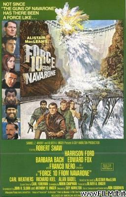 poster Cartel de la pelicula Forza 10 da Navarone