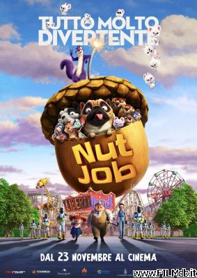 Affiche de film nut job 2 - tutto molto divertente