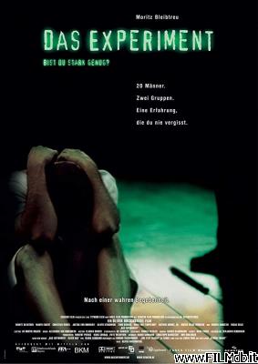 poster Affiche de film The Experiment - Cercasi cavie umane