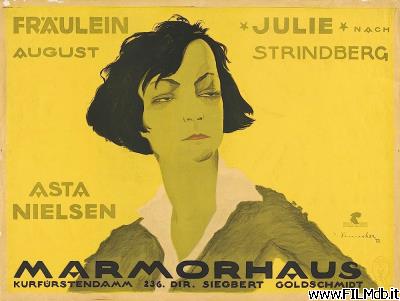 Cartel de la pelicula Fräulein Julie