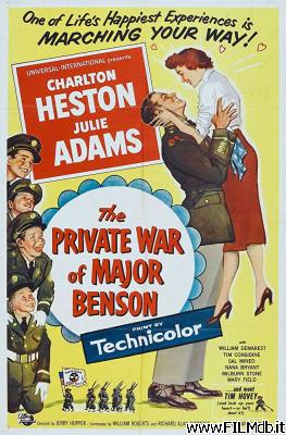 Poster of movie the private war of major benson