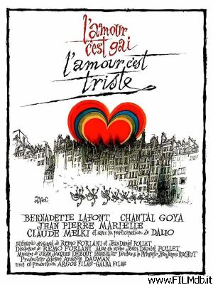 Cartel de la pelicula El amor es triste, el amor es alegre