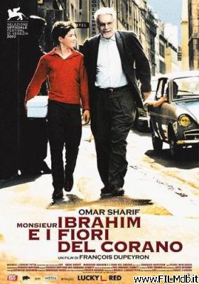 Affiche de film monsieur ibrahim et les fleurs du coran