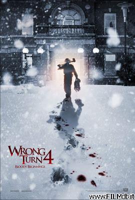 Affiche de film wrong turn 4 - la montagna dei folli [filmTV]