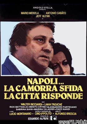 poster Affiche de film Napoli... la camorra sfida, la città risponde