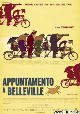 Poster of movie the triplets of belleville