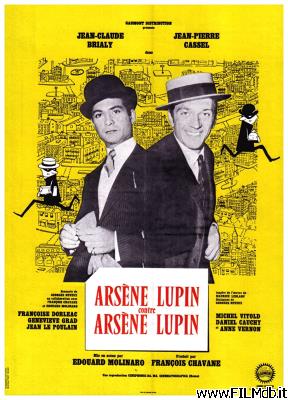 Affiche de film Arsène Lupin contre Arsène Lupin
