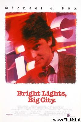 Cartel de la pelicula bright lights, big city