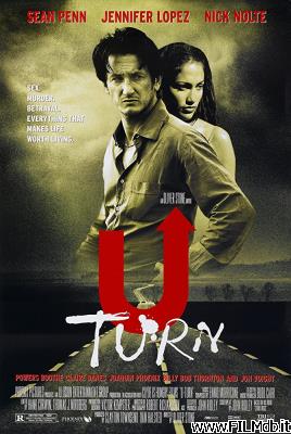 poster Locandina del film u turn - inversione di marcia