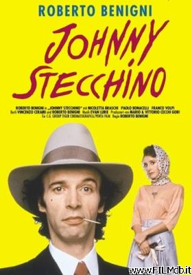 Cartel de la pelicula johnny stecchino