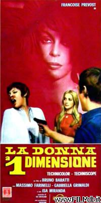 poster Poster of movie La donna a una dimensione