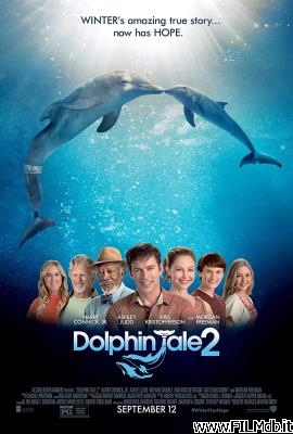 Affiche de film L'Incroyable Histoire de Winter le dauphin 2