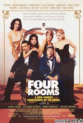 Affiche de film Four Rooms