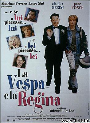 Cartel de la pelicula la vespa e la regina