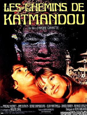 Affiche de film Les Chemins de Katmandou