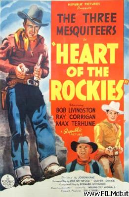 Affiche de film Heart of the Rockies
