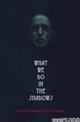 Affiche de film what we do in the shadows