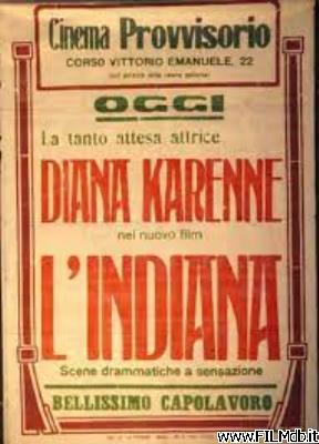 Affiche de film Indiana