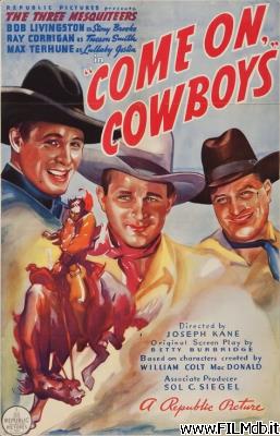 Affiche de film Come on, Cowboys
