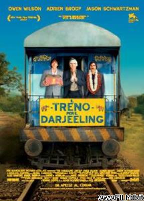 Affiche de film il treno per il darjeeling
