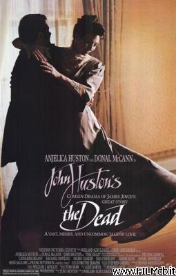 Locandina del film the dead - gente di dublino