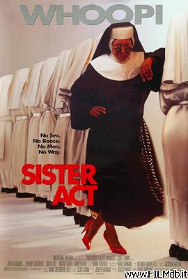 poster Locandina del film sister act - una svitata in abito da suora