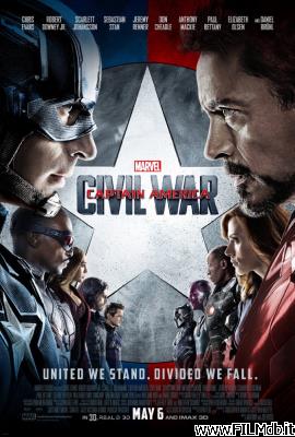 Locandina del film Captain America: Civil War