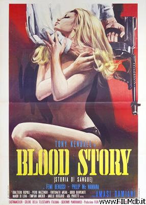 Locandina del film blood story (storia di sangue)