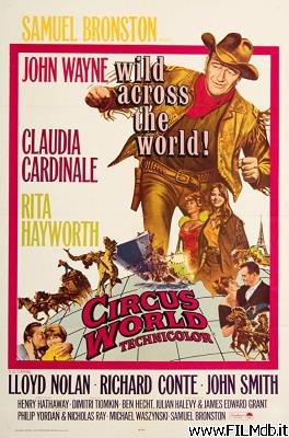 Affiche de film Le plus grand cirque du monde