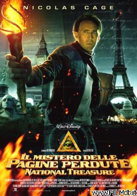 Affiche de film il mistero delle pagine perdute - national treasure