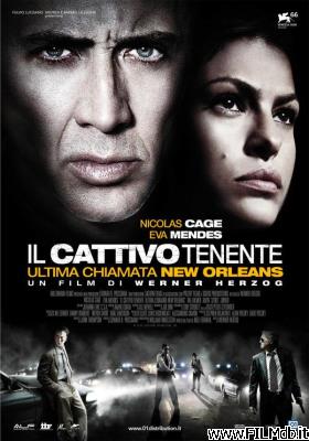 poster Cartel de la pelicula il cattivo tenente - ultima chiamata new orleans