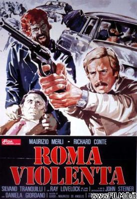 Affiche de film roma violenta