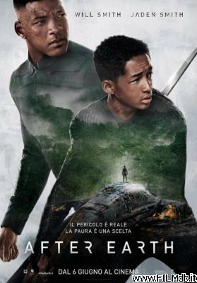 Cartel de la pelicula after earth