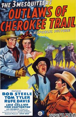 Cartel de la pelicula Outlaws of Cherokee Trail