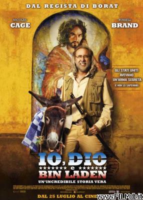 poster Cartel de la pelicula io, dio e bin laden